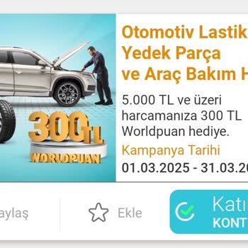 VakıfBank World Platinum Plus Kart Kampanya Puan Sorunu