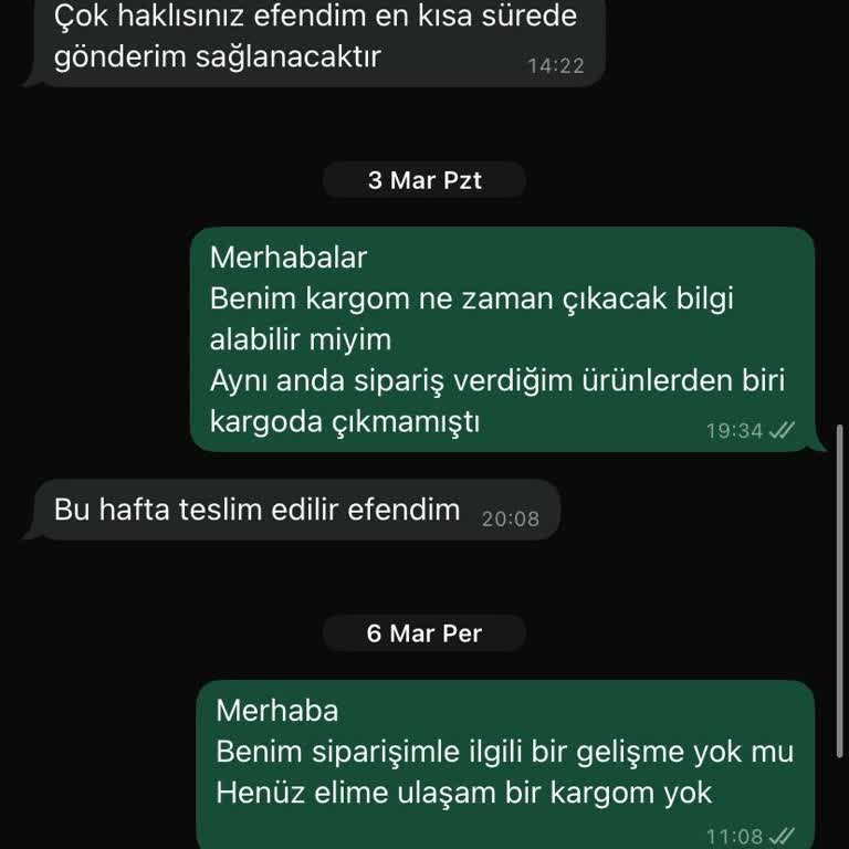 Eksik Ürün Ve İletişim Sorunlarıyla Meysadesign Deneyimi