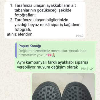 Pabuç Konağı'nda Hayal Kırıklığı: Hasarlı Ürün Ve İade Sorunu