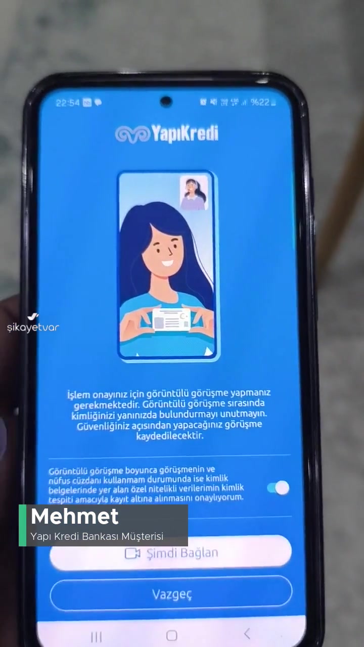 Yapı Kredi Bankası Görüntülü Görüşme İçin Bağlanamıyoruz videonun kapak resmi