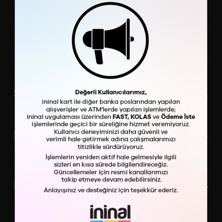 Hesap Sorunu Nedeniyle Alışveriş Yapamıyorum