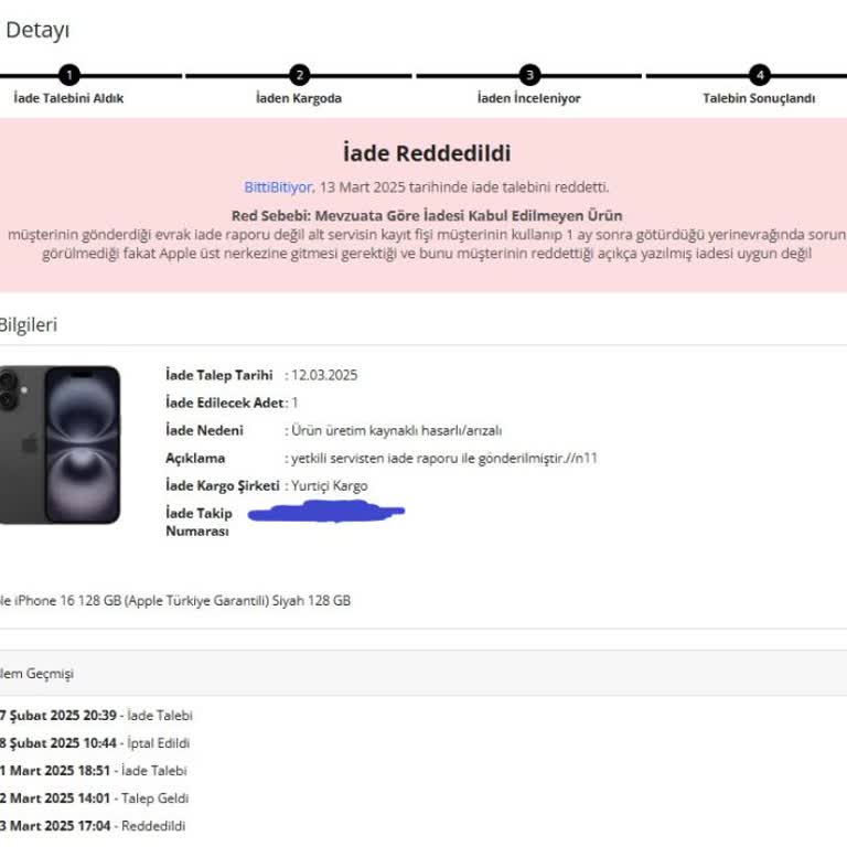 Bittibitiyor.com.tr Müşteri Mağduriyeti Ve Yanıltıcı Hizmet Deneyimi!