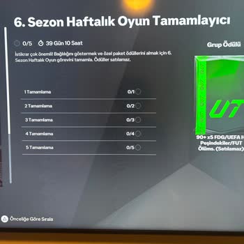 EA FC 25 Görev Tamamlanmama Sorunu