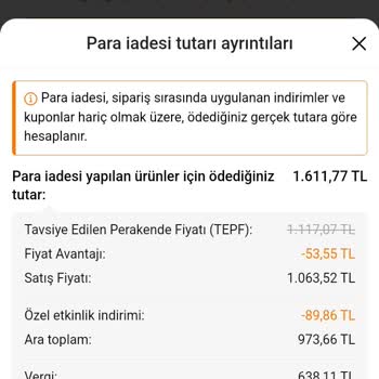 Temu'dan İptal Edilen Siparişin İadesi Sorunu