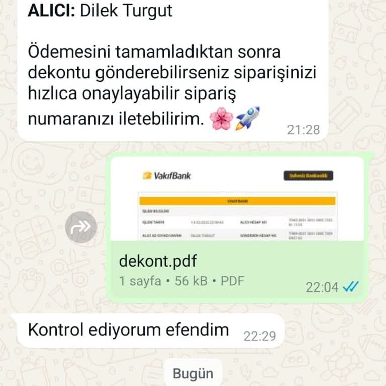 Sipariş Verdim, Sessizlik Aldım