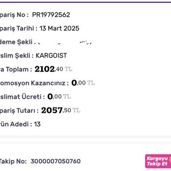 Kargoist İle Teslimat Sorunu Ve Yanıltıcı Bilgilendirme