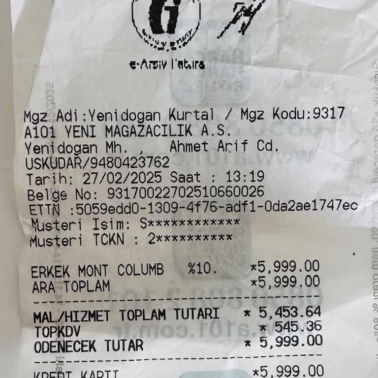 A101 Müşteri Hizmetleri İle İletişim Sorunu