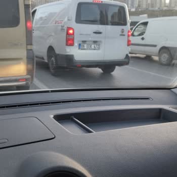Arçelik Teknik Servis Aracının Tehlikeli Sürüşü