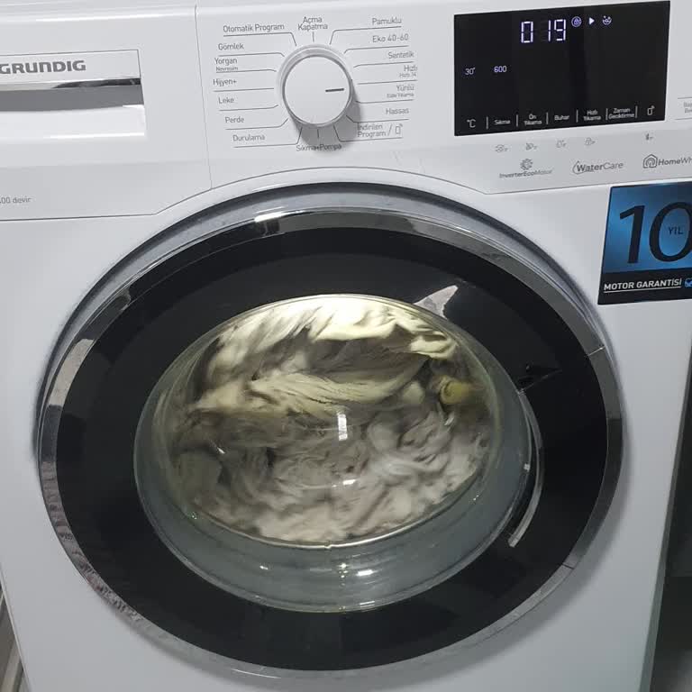 Grundig Çamaşır Makinesi İle Uzun Yıkama Süreleri
