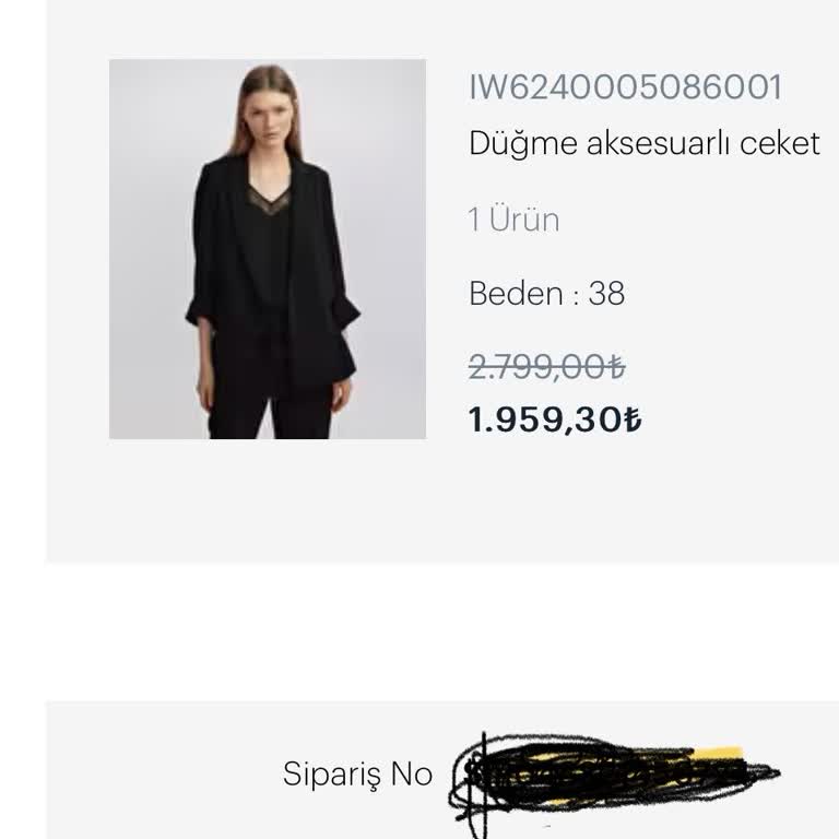 İpekyol'dan Sipariş Verdim, Ceketim Nerede?