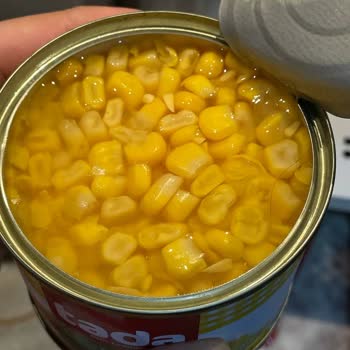 Tada! Konserve Mısırda Hijyen Skandalı: Güven Sarsıldı