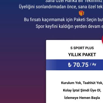 Üyelik İptali Engeli: S Sport Plus'ta Karşılaşılan Zorluklar