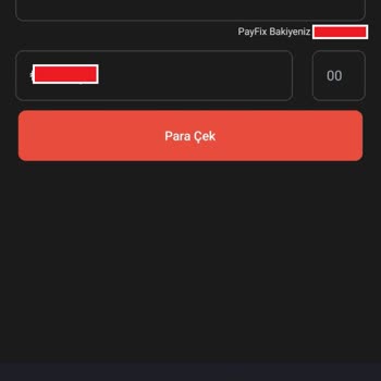 Payfix Para Çekim Sorunu Ve Yetersiz Destek