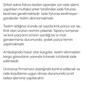 Garanti Kapsamında Yedek Parça Sorunu