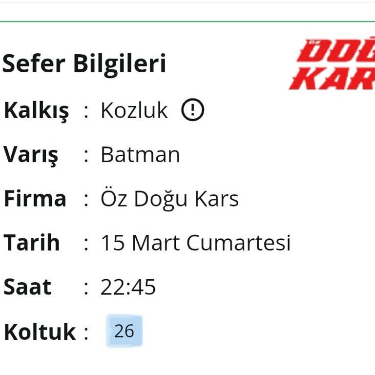 Geciken Otobüs Ve İletişimsizlik Mağduru