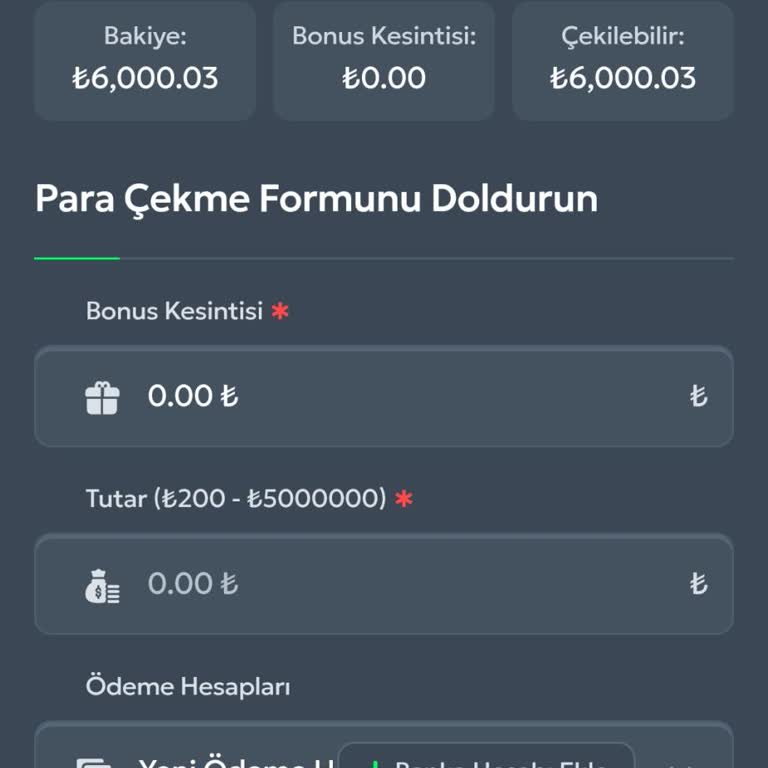 Tarafbet Bonus Ve Çekim İşlemlerinde Sorun Yaşadım!