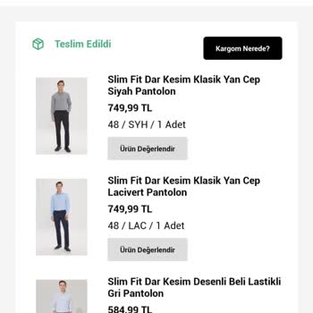 Altınyıldız Terzi Hizmeti Hayal Kırıklığı