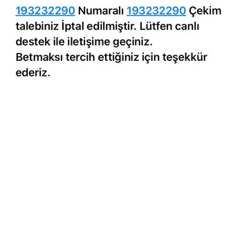 Para Çekim Sorunu Ve Hesap Erişim Problemi