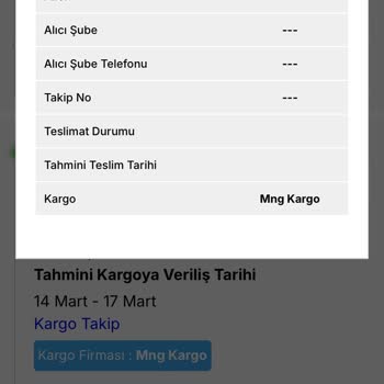 Kargo Takip Bilgisi Yok, Müşteri Hizmetleri Yanıt Vermiyor