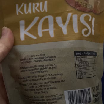 Harras Kuru Kayısıdan Çıkan Kıl Şoku