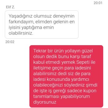 Bozuk Ürün Ve İlgisiz Müşteri Hizmetleri: Sr Döner Ve Yemek Sepeti Hayal Kırıklığı
