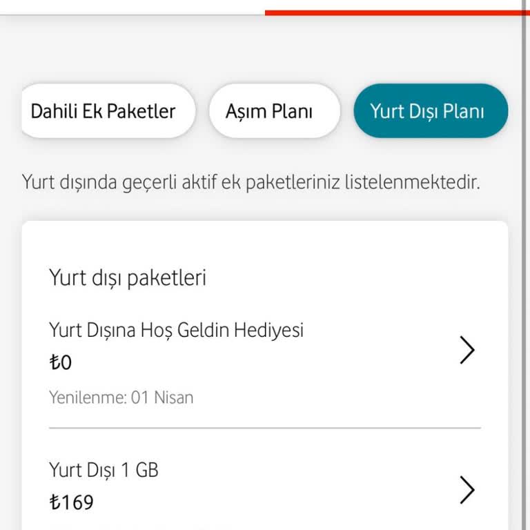 Vodafone Yurt Dışında SMS Gönderememe Sorunu