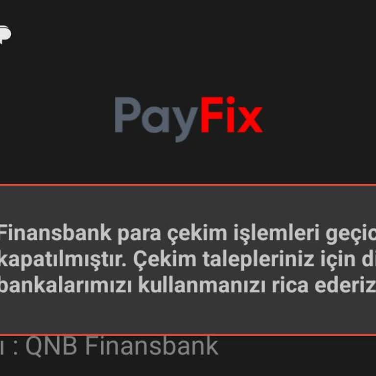 Para Çekme Sorunu Ve Banka Uyuşmazlığı