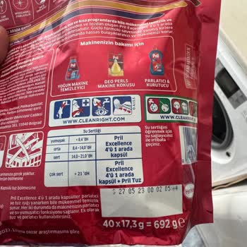 Pril Bulaşık Tabletlerinin Tarih Ve Kalite Sorunu