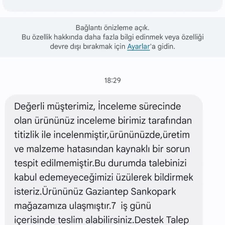 Avva Pantolon Kalitesi Ve Müşteri Hizmetleri Hayal Kırıklığı