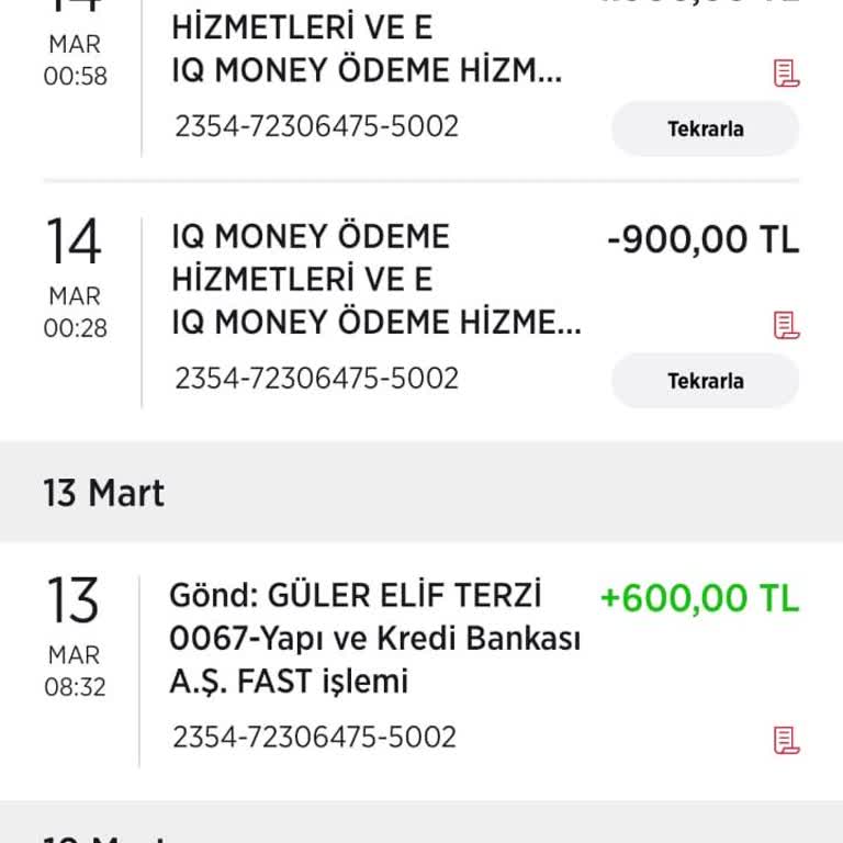 Yetkisiz Para Transferi Ve Geri İade Talebi