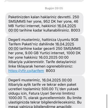 Vodafone'un Fahiş Fiyat Politikası Ve Zorunlu Tarife Değişiklikleri