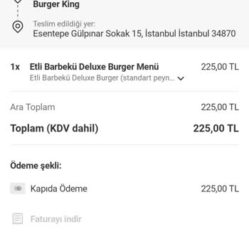 Yemek Siparişi Kabusu: Yanlış Menü Ve Ödeme Sorunu