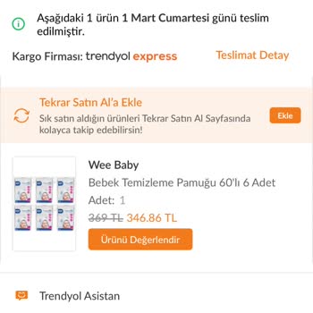 Wee Baby Bebek Temizleme Pamuğu Hijyen Sorunu