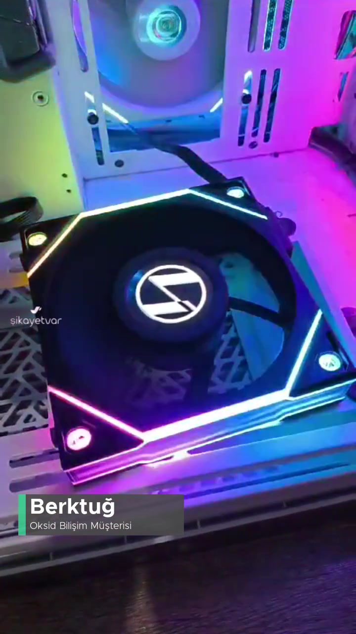 Oksid Bilişim Lian Li Fan Arızası! videonun kapak resmi
