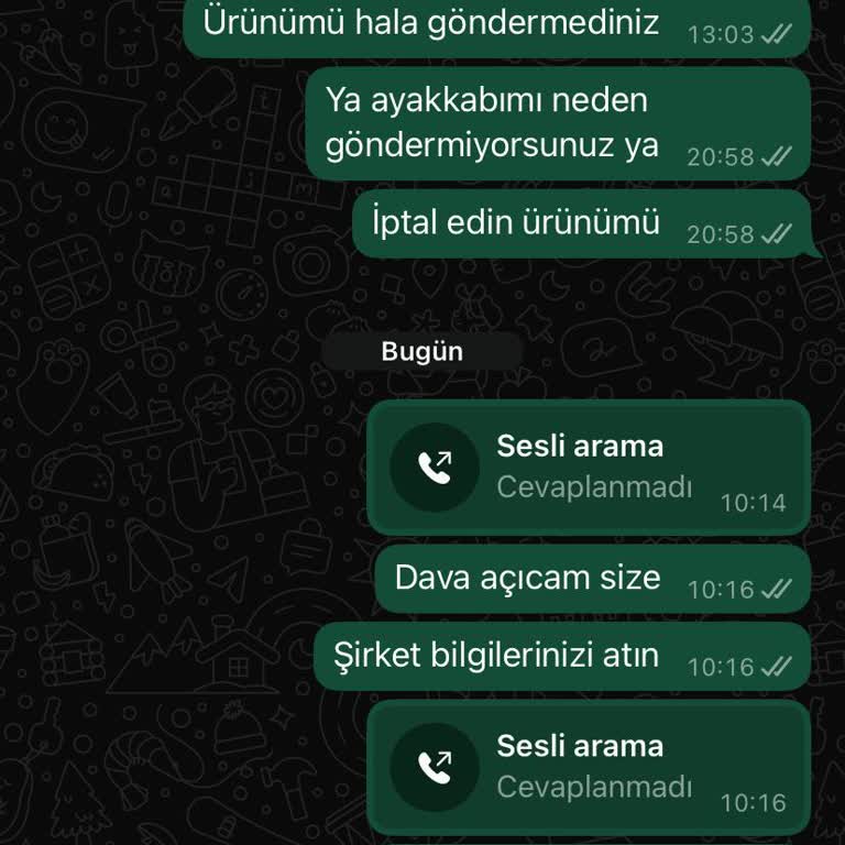 Yanıltıcı Sipariş Deneyimi