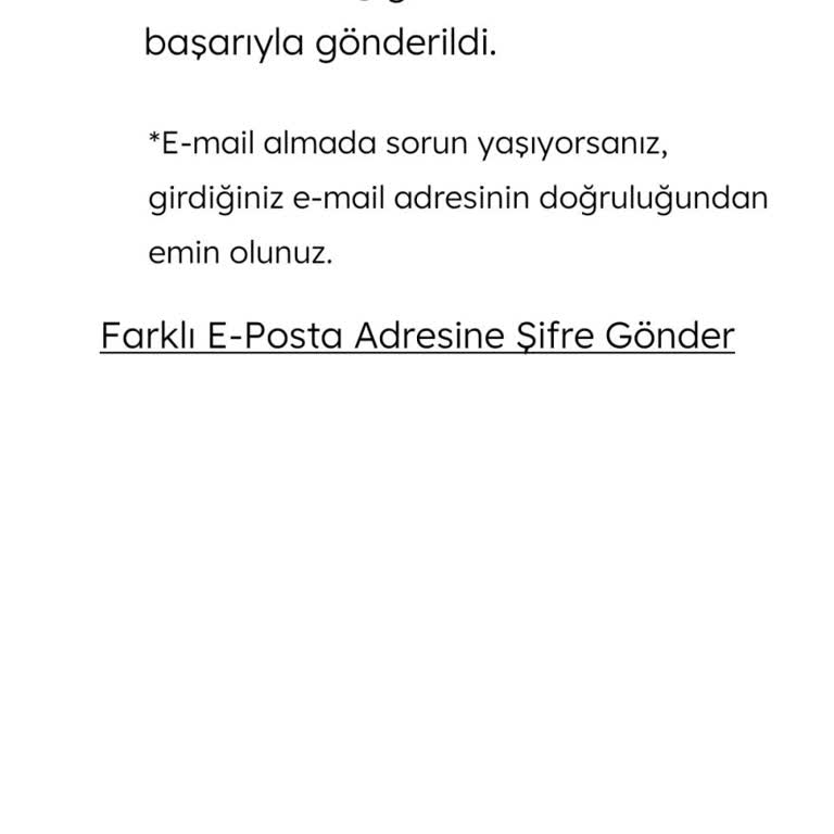 Mavi Uygulamasında Şifre Yenileme Sorunu: Yardım Bekleyen Müşteri