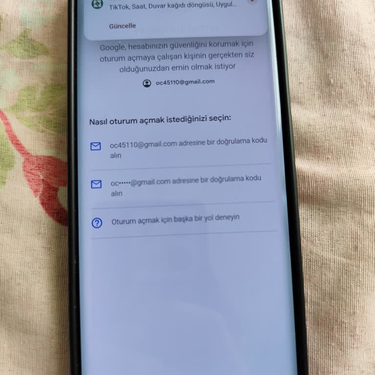 Gmail Hesabına Erişim Sorunu: Onay Kodu Gelmiyor!