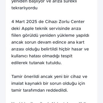 Apple Cihaz Değişim Talebine Yanıt Vermiyor