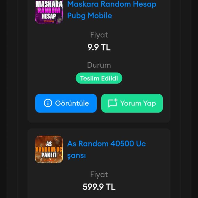 PUBG Mobil UC Teslimat Sorunu