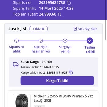 N11'de Lastik Siparişi Ve Yanlış Çekim Sorunu