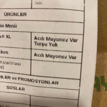 Popeyes Siparişlerinde Israrla Turşu Sorunu