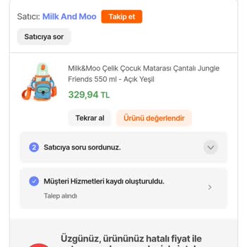 Yanlış Fiyatlandırma Ve İptal Edilen Sipariş: Müşteri Memnuniyetsizliği
