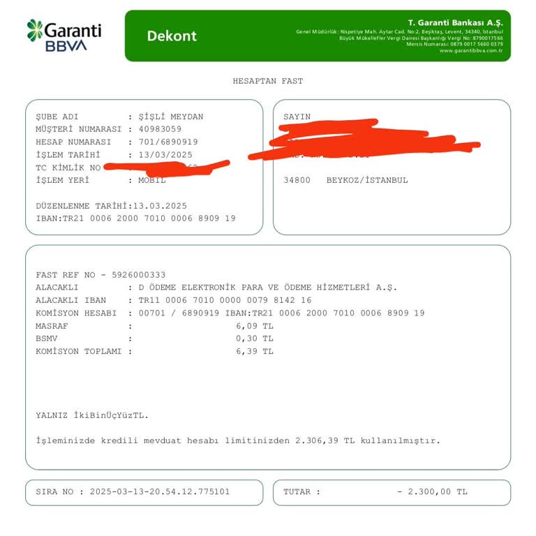 Hepsiburada Hesabına Yapılan Para Transferi Sorunu