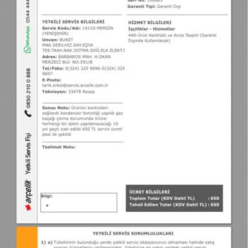 Arçelik Buzdolabında Yedek Parça Krizi: 10 Yıl Sonrası Destek Yok!