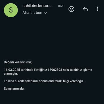 Bilinmeyen Taleplerle İlgili Destek Talebi