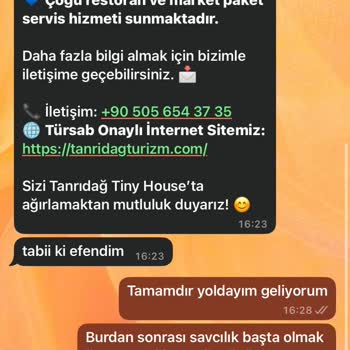 Bungalov Konaklama Tanrıdağ Tiny House Şikayeti