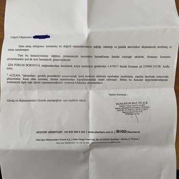 Skechers Ayakkabı Sorunu: Kusurlu Ürün Ve Yetersiz Müşteri Hizmeti