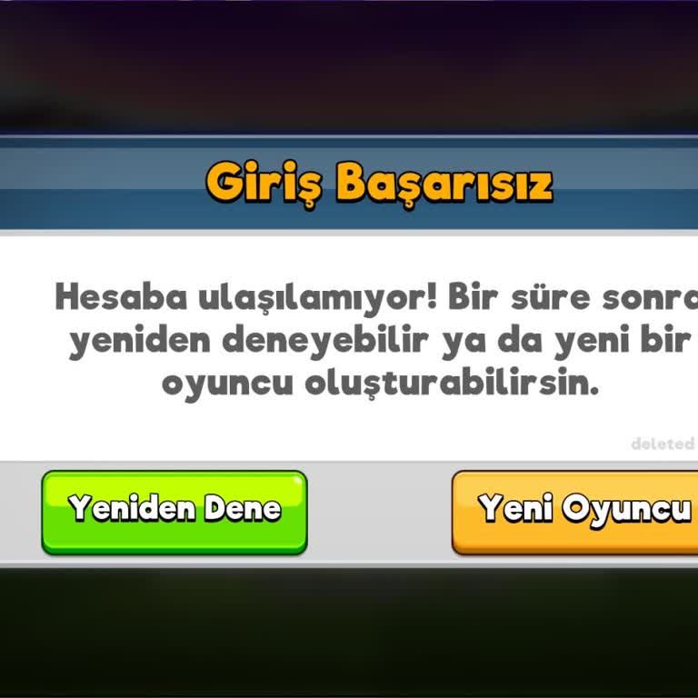 Yanlışlıkla Silinen Hesabın Geri Alınması