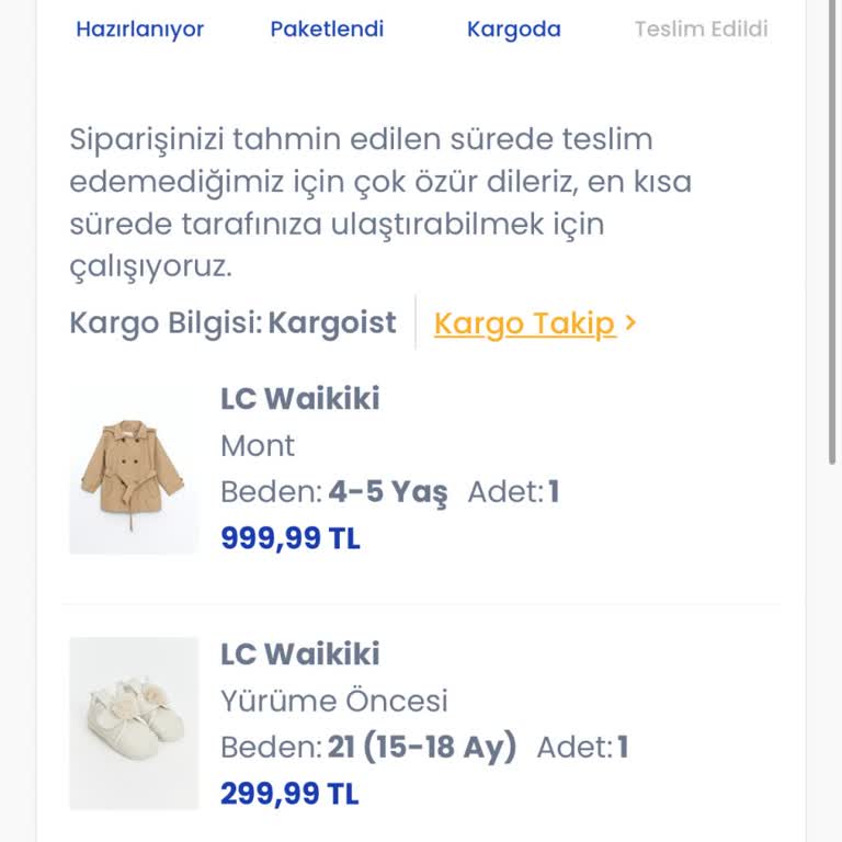 Teslimat Tarihi Sorunu Ve Ek Ücret İadesi Talebi