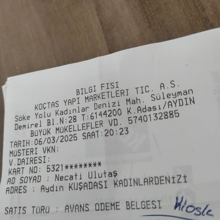 Koçtaş'tan Sipariş Edilen Çamaşır Makinesi Teslim Edilmedi